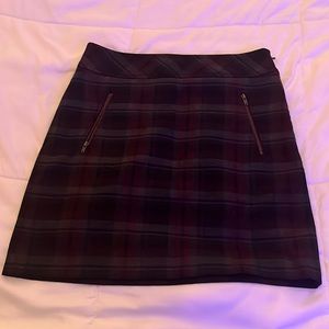 Loft Plaid Mini Skirt in 2